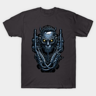 Cyborg Heads S03 D09 T-Shirt